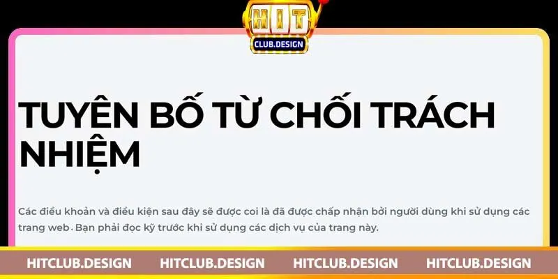 Trách nhiệm của Người Dùng